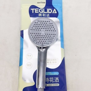 หัวฝักบัวแรงดันสูงทรงกลม 10 ซม. หัวฝักบัวแบบพกพาทนทาน - Product Image 5