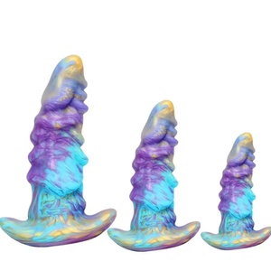 Dildo Súper Grande y Grueso con Forma Europea Americana, Tapón Anal de Dragón Monstruoso Colorido, Expansor de Fantasía, Nuevos Juguetes para Mujeres - Product Image 1