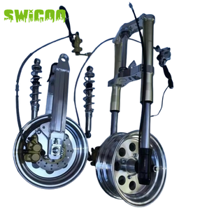 SWICOO para Kits de Horquilla Delantera Invertida Compatible con Monkey Z50 con Conjunto de Amortiguador de Brazo Oscilante Delantero y Trasero para Ruedas de 10 Pulgadas - Product Image 5