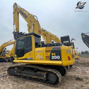 Komatsu 200 <b>Used</b> Crawler <b>Excavator</b> Second-Hand Original Japan Brand 20 Tons medium-sized Tracked <b>Excavator</b> <b>Used</b> <b>Excavator</b> - Product Image 3