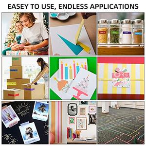 Màu <span class=keywords><strong>Masking</strong></span> Màu Họa Sĩ Nghệ Thuật <span class=keywords><strong>Masking</strong></span> <span class=keywords><strong>Tape</strong></span> Cho Sơn Cơ Bản Băng - Product Image 4