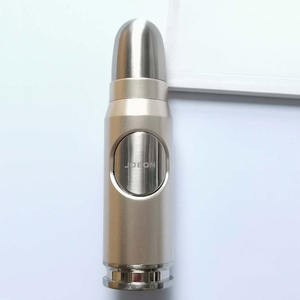 Custom Logo Portable Torch <strong>Lighters</strong> Cigar Blow Torch Gun BBQ Kitchen Smoke Metal Big Cigarette Jet Flame Butane <strong>Gas</strong> <strong>Lighter</strong> - Product Image 6