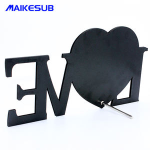 Fabbrica prezzo copmpettivo stampa di trasferimento in bianco brave amore MDF <span class=keywords><strong>cornice</strong></span> per i regali - Product Image 6