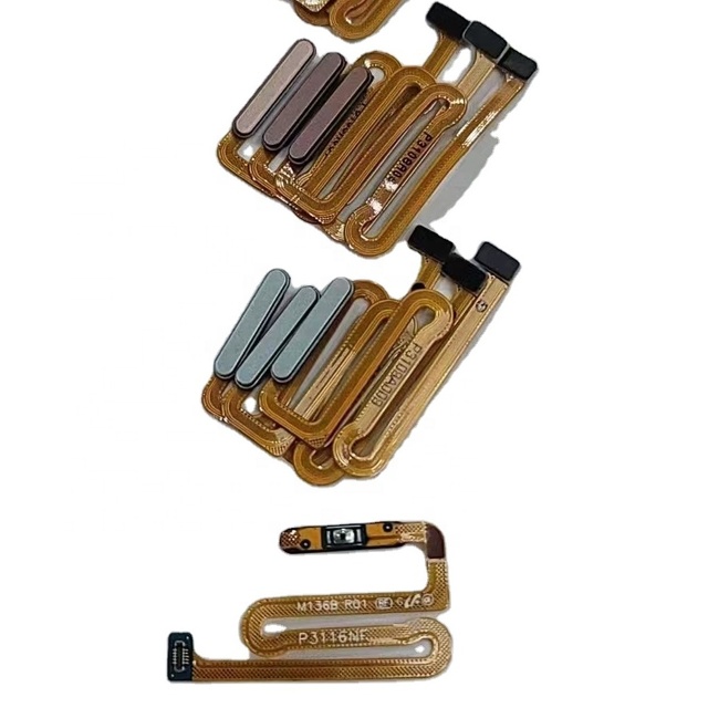 Fingerprint Sensor Flex Cable for samsung M136 Return Home Power Button Back Home Menu Button Flex Cable ID Sensor Factory Sell