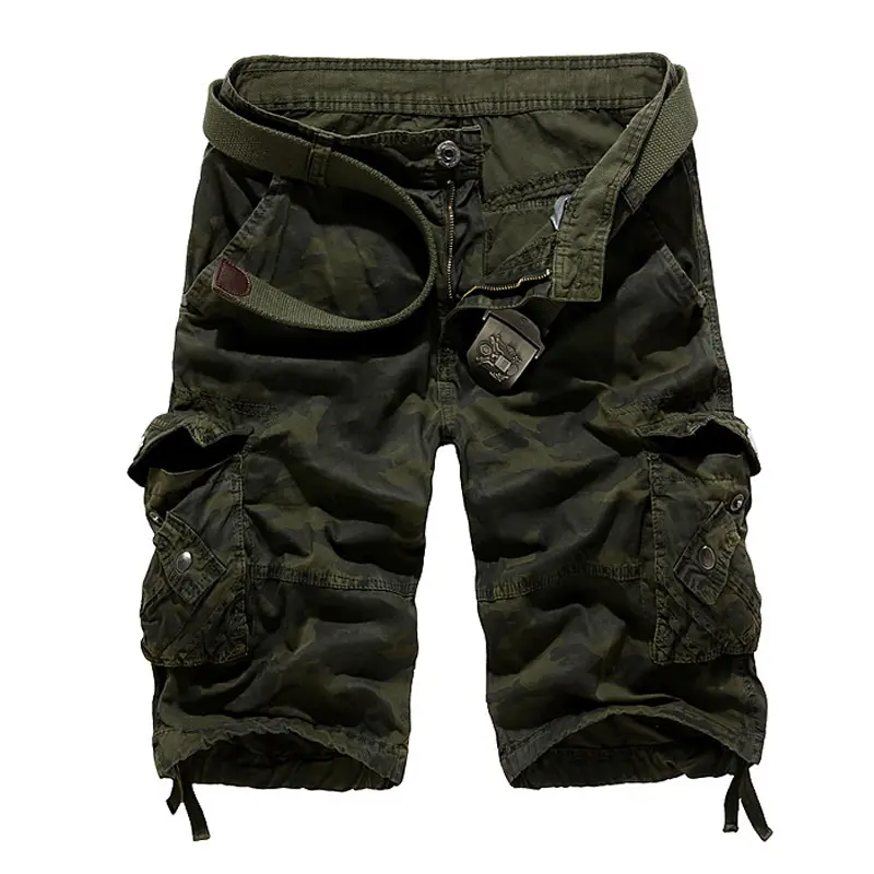 Wholesalers Plus Size Cargo Work Shorts Camouflage Men Printing Shorts Loose Work Out Shorts For Men