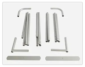 Sfondo per Photobooth Cucina Retrò 8x8ft, Struttura in Alluminio Rinforzato 32mm, Supporto per Sfondo in Tessuto Tensionato per Feste a Tema Nostalgico - Product Image 4