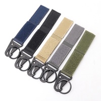 Mousqueton tactique en alliage de zinc compatible MOLLE, durable, avec boucle bec d'aigle, pour camping et randonnée
