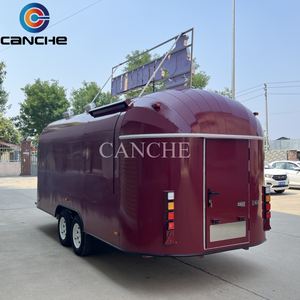 Camion de restauration mobile multifonctionnel moderne en acier inoxydable pour poulet, glaces et snacks rapides - Product Image 3