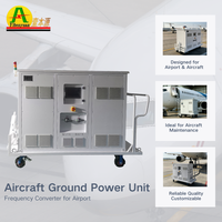 Équipement de support au sol pour avions, 216 kW, triphasé, 50/60 Hz, monté sur remorque, AC-DC GPU 0-270 V DC 800 A, pour l'industrie de l'aviation