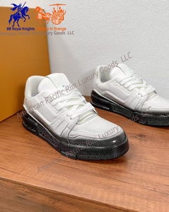 Nouvelles baskets de course décontractées de luxe, respirantes, en cuir véritable, pour hommes et femmes, idéales pour la marche en extérieur - Product Image 3