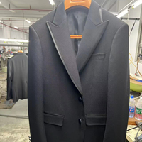 Costume de cérémonie pour homme, taille plus, nouveau design, directement de l'usine, veste et pantalon, noir, gris clair, beige, coupe ajustée, costume de mariage, smoking