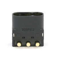 Connecteur T-Plug horizontal Amass MR60PW-M, en cuivre plaqué or 3 cœurs pour moteur RC, carte ESC, OEM