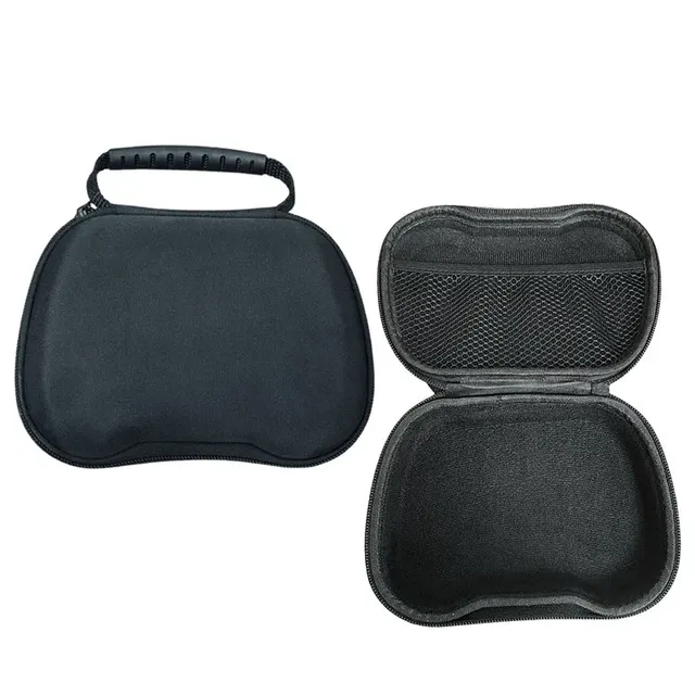 Wireless Controller Bag for Switch Pro Xbox PS5 PS4 Game Console Travel Storage Box with Zip Handle Hard Cover Protective Case