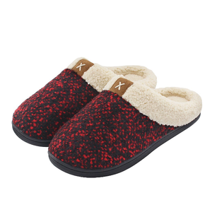 Cosy Memory Foam Fuzzy Wool Like Plush Fleece Lined House Shoes Zapatillas de invierno para exteriores para mujeres - Product Image 2