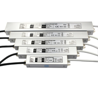 Convertisseur d'alimentation LED ultra-mince 70W 80W, transformateur LED homologué SAA, AC 100V 220V vers 12V 6A 24VDC 3A