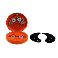 Patch oculaire LED portable électrique EMS avec thérapie par lumière rouge et micro-courant, appareil de soin des yeux anti-âge, éliminateur de cernes