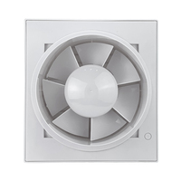 Nouveau design, ventilateur extracteur intelligent pour chambre, salon, salle de bain, 6 pouces, ventilateur d'aspiration d'air en plastique pour la maison