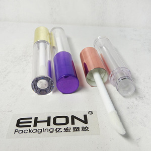 Tube de brillant à lèvres cylindrique personnalisé à grande brosse, sérigraphie, matériaux ABS/PETG/AS, vente en gros, vide, pour gloss à lèvres – Meilleures ventes - Product Image 4