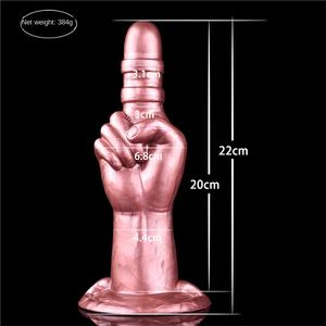 Un dito Zen giocattoli sessuali per adulti enorme Silicone dildo e spina anale per gli uomini e le <span class=keywords><strong>donne</strong></span> dispositivo privato di <span class=keywords><strong>masturbazione</strong></span> in cofanetto - Product Image 6