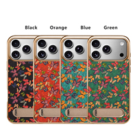Funda Magnética para Teléfono con Soporte de Corcho Electrochapado, Compatible con Carga Inalámbrica para Apple Series 18/17/16/15/14/13, OEM/ODM Denior