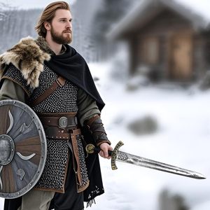 Espada de Juguete de Plástico, Espada Medieval, Accesorio de Disfraz de Halloween y Accesorios de Caballero Renacentista para Niños y Adultos - Product Image 6