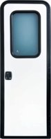 Accessoires pour camping-car/caravane, porte de passage en alliage d'aluminium pour camping-car, porte d'entrée pour caravane, système de verrouillage centralisé, porte de caravane