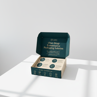 Solution d'emballage e-commerce tout-en-un |   Boîte à courrier pliable facile pour une livraison et un expédition rapides