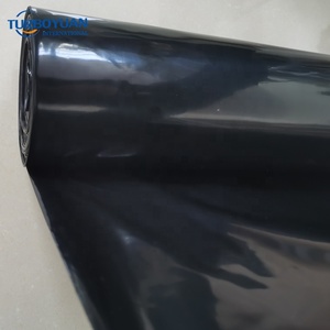Xây dựng gia cố màu đen polyethylene tấm nhựa cuộn/Trinh Nữ <span class=keywords><strong>LDPE</strong></span> 0.5 mét dày PE Poly phim tấm cho hàng hóa Bìa - Product Image 2