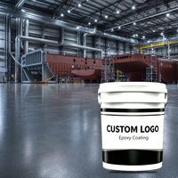 Enduit époxy de qualité marine pour système de peinture antifouling pour fond et coque de navire