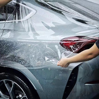 ATMS Marque Brillant Auto-réparé Anti-Rayures TPU Extérieur Film De Protection De Peinture De Voiture PPF 7.5/8.5/9.5mil comparable suntek