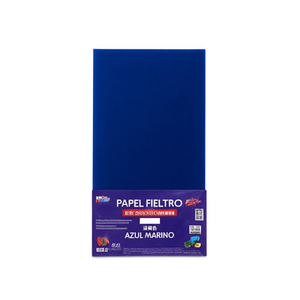 Feutre Ilan 40x60 cm Bleu Foncé Tissu Non Tissé Matériel d'Artisanat - Product Image 1