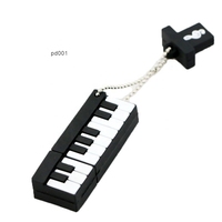 Pendrive de capacidad Real 4GB 8GB 16GB 32GB 64GB Silicona Piano USB Thumb Pen Drive Memory Stick Flash Disk con cadena