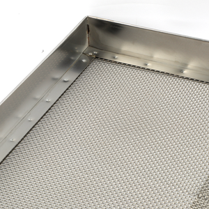 Chemin de câbles perforé enduit d'époxyde industriel perforé par maille d'échelle de casserole - Product Image 1