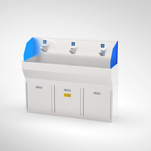 Station de nettoyage des mains en acier inoxydable pour l'hygiène industrielle et le contrôle sanitaire du personnel - Product Image 5