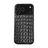 Nouvel Arrivage Étui en Cuir Véritable DICHLE de Qualité Luxe pour iPhone 18 17 Pro/Max avec Fonctionnalités Magnétiques Antichoc et Protection Caméra