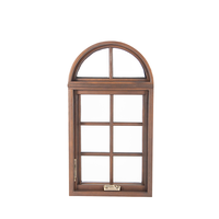 Ventana de Madera Revestida de Aluminio, Roble, Cerezo y Alerce, Acabado Ecológico a Base de Agua, Pantalla Transparente, Triple Acristalamiento para Nuevas Construcciones