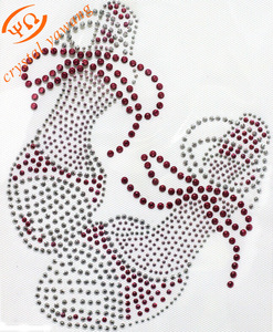 Personalizza il tuo nome o la parola strass con trasferimento di strass personalizzato Applique modello di strass - Product Image 5