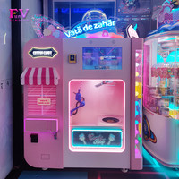 Le projet de Noël le plus rentable est le distributeur automatique à faible coût Magic Candy Floss Vending Machine