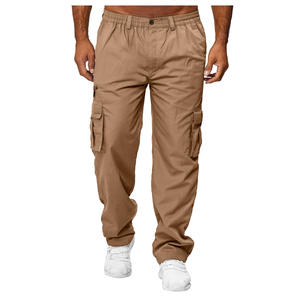 NUOVI Pantaloni <span class=keywords><strong>Cargo</strong></span> Casual da Uomo KJ 2026, Taglia XL, Multi-Tasca, Gamba Dritta, Chino Colorato, Anti-Piega, Stile Baggy, Pantaloni Tattici per Fitness - Product Image 3