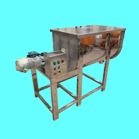 Mélangeur horizontal multifonctionnel pour matières premières chimiques d'assaisonnement à base de bentonite