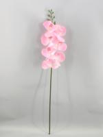 Vente en gros de tiges d'orchidées artificielles en PE Phalaenopsis à 9 têtes 3D pour la décoration de la maison et les arrangements floraux de mariage