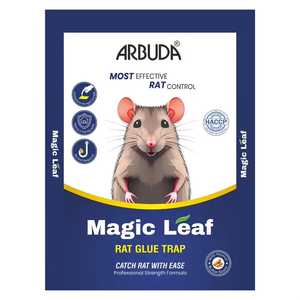 Piège à colle pour souris et rats Arbuda Magic Leaf, parfum beurre de cacahuète, écologique, forme rectangulaire - Product Image 4