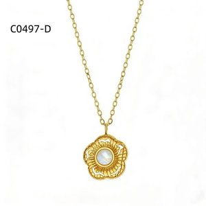 Collier à la mode C0497 pour femmes, bijoux de haute qualité - Product Image 2