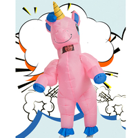 Costume gonflable Costume d'animal gonflable Costume de mascotte Costumes pour adultes Licorne gonflable Fête de vacances de dessin animé