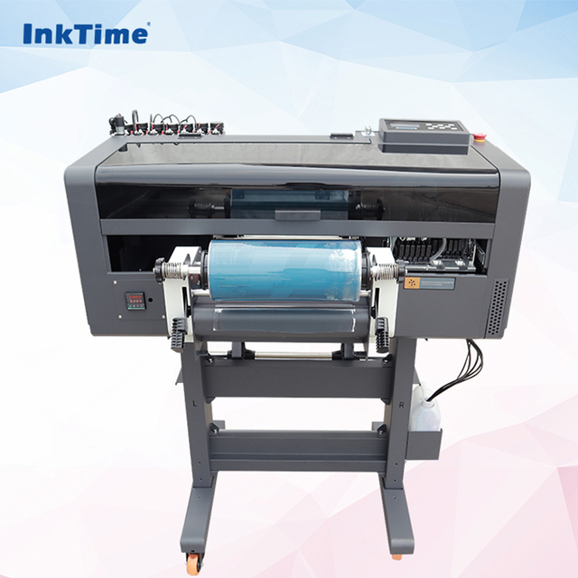 Inktime A3 Uv Dtf Printer Printing and Laminating A3 Size Uv Dtf Roll to Roll Printer 30cm 60cm Uv Dtf Printer