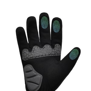 Thinsulate Long Finger Cycling <b>Gloves</b> Waterproof <b>Warm</b> Ski <b>Gloves</b> Unisex Adult Black Rose Red - Product Image 3