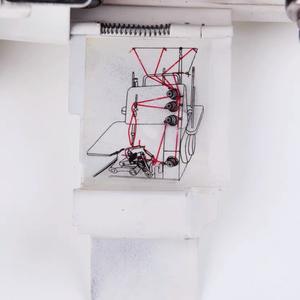 JUKKY <span class=keywords><strong>จักร</strong></span>เย็บผ้ามือ2/FN10-4D 2/3/<span class=keywords><strong>4</strong></span>,ใช้ได้อเนกประส<span class=keywords><strong>ง</strong></span>ค์จักรเย็บผ้า Selvage <span class=keywords><strong>จักร</strong></span>เย็บผ้า - Product Image 3