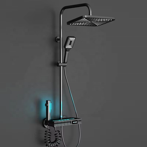Ensemble <span class=keywords><strong>de</strong></span> <span class=keywords><strong>douche</strong></span> ZEPENG <span class=keywords><strong>de</strong></span> haute qualité avec touches LED, 4 fonctions, colonne <span class=keywords><strong>de</strong></span> <span class=keywords><strong>douche</strong></span> murale <span class=keywords><strong>pour</strong></span> salle <span class=keywords><strong>de</strong></span> bain avec affichage <span class=keywords><strong>de</strong></span> la température - Product Image 5