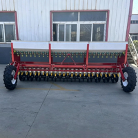 Semoir automatique agricole 16 rangs avec boîte de vitesses pour blé, orge, avoine, riz, luzerne et petites graines