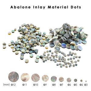 NAOMI Guitar Fretboard Dots Bào Ngư Vỏ Inlay Dots Cho Guitar <span class=keywords><strong>Banjo</strong></span> Ukulele Fretboard Fret Luthier DIY - Product Image 3
